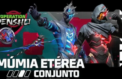 Free Fire Como Obter o Conjunto Múmia Etérea