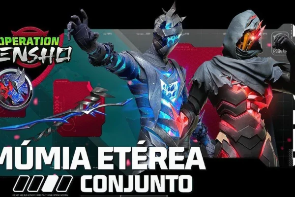 Free Fire Como Obter o Conjunto Múmia Etérea