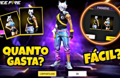 Free Fire Como Obter o Conjunto Raposo Nevado no Novo Token Royale