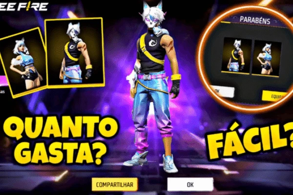 Free Fire Como Obter o Conjunto Raposo Nevado no Novo Token Royale
