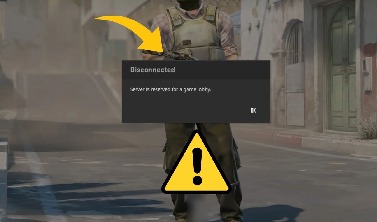 Como Corrigir o Erro "CS2 Servidor Reservado para Lobby de Jogo"