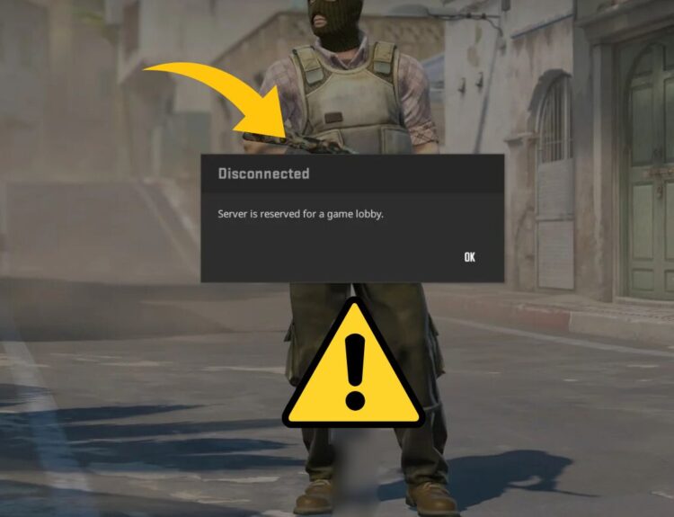 Como Corrigir o Erro "CS2 Servidor Reservado para Lobby de Jogo"