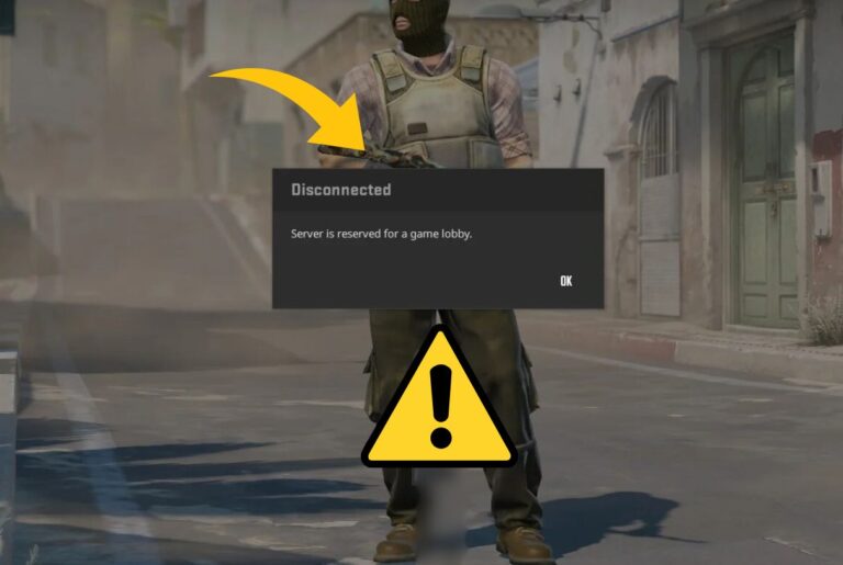 Como Corrigir o Erro "CS2 Servidor Reservado para Lobby de Jogo"