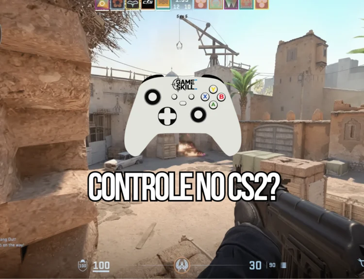 Como jogar com controle no CS2