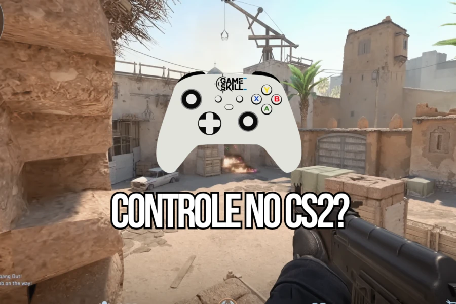 Como jogar com controle no CS2