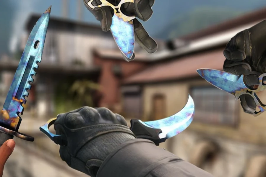 Guia As melhores facas de Blue Gem CS2