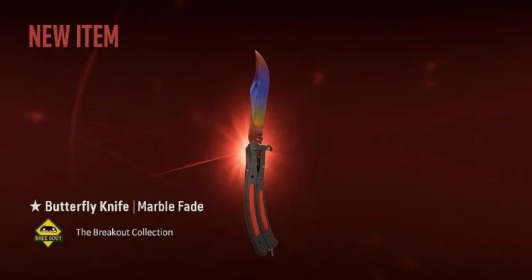 Faca butterfly cs2 atualizado