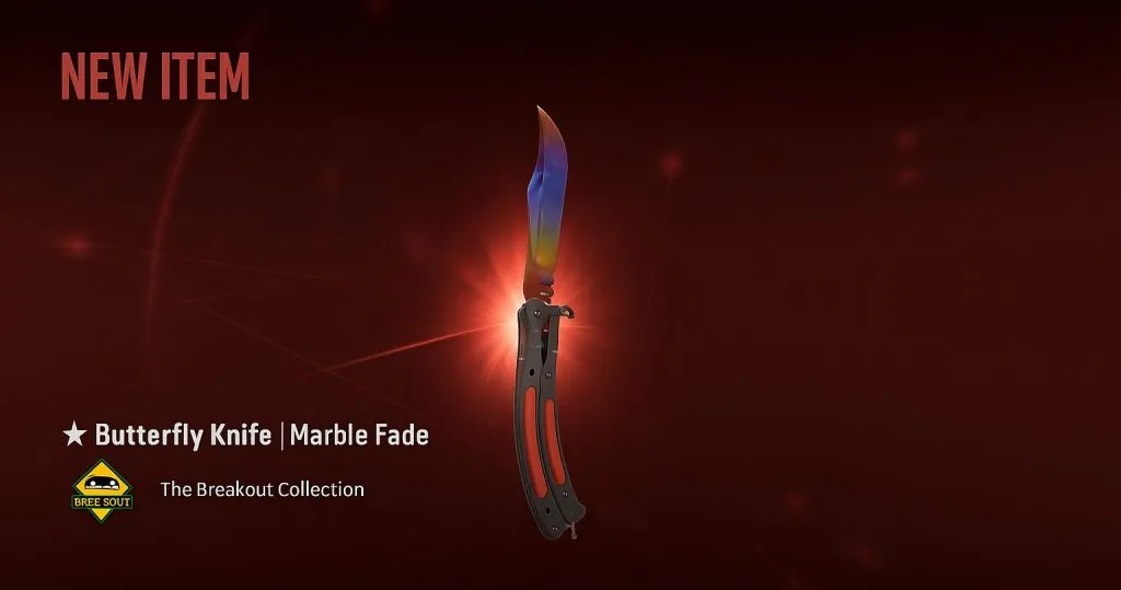 Faca butterfly cs2 atualizado