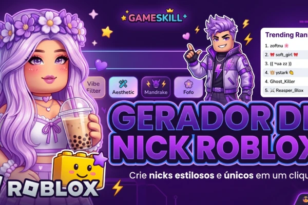 Gerador de Nick Roblox atualizado