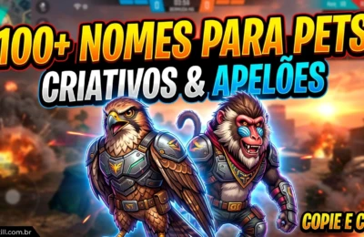 Nomes para pets free fire