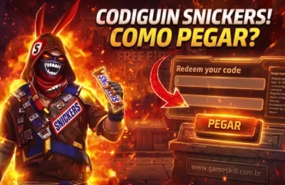 Codiguin Snickers Free Fire Como Resgatar Recompensas Oficiais