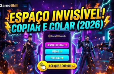 Free Fire Espaço no nick