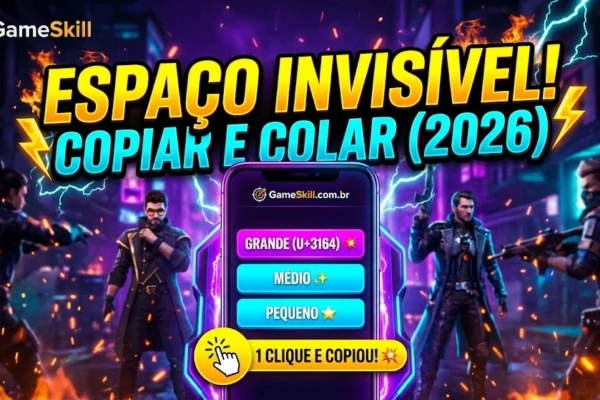 Free Fire Espaço no nick