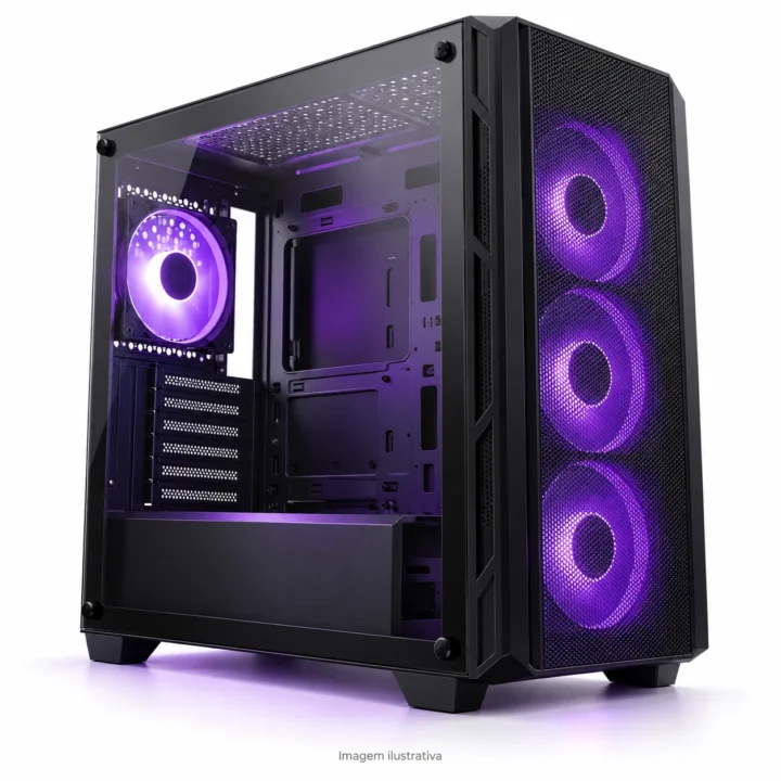 Gabinete Gamer Ilustrativo